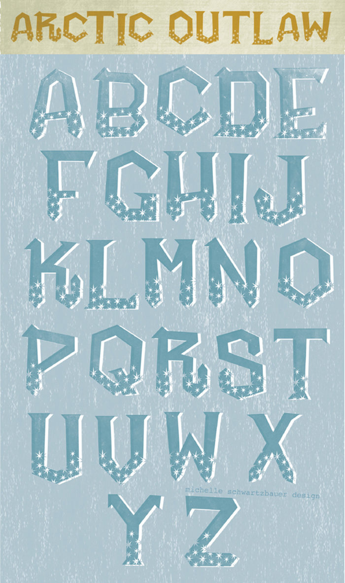 Arctic Outlaw Typeface