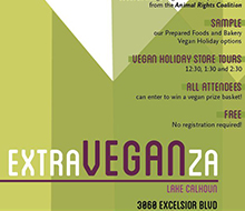 ExtraVEGANza Flyer for Whole Foods Market®