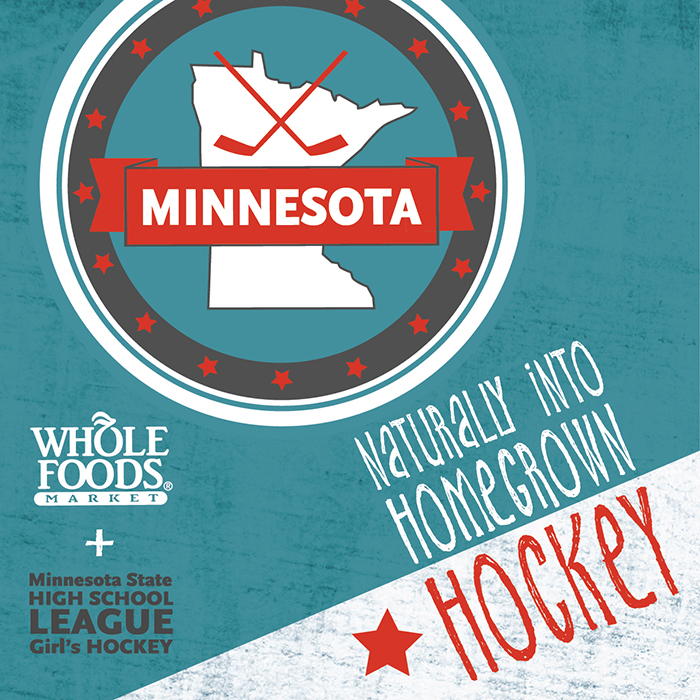 MN High School Hockey Shirt for Whole Foods Market®