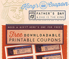 Father’s Day Coupons